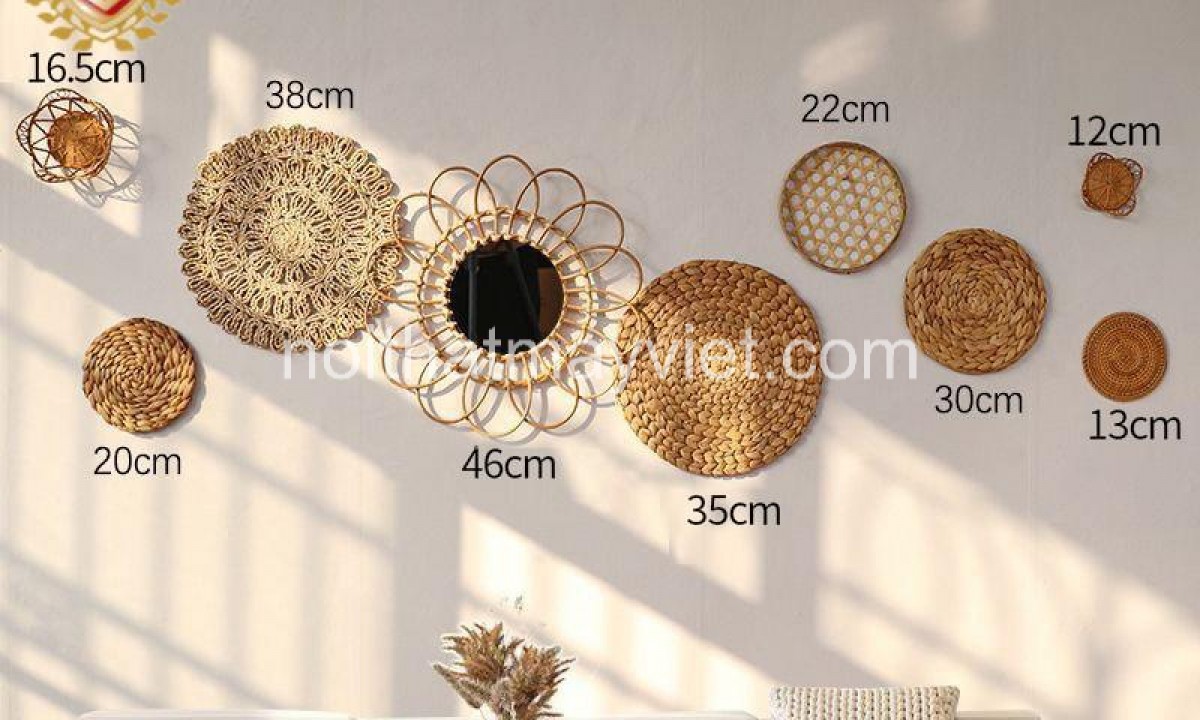 Đồ Trang Trí Mây Tre Tường MTT0011